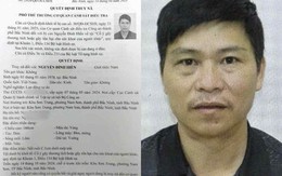 Công an truy nã, kêu gọi Nguyễn Đình Hiển SN 1978 ra đầu thú