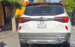 Phạt chủ xe lưu thông vào đường cấm ở phố cổ Hội An