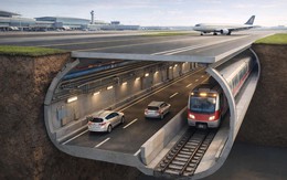 Việt Nam có thể sẽ có hầm xuyên sân bay đầu tiên trong lịch sử dài gần 3km với vốn đầu tư gần 10.000 tỷ