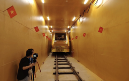 Hoàn thiện hầm metro thử nghiệm dài 70m chỉ trong 2 tuần