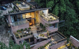 Kiến trúc sư thất nghiệp chi 6,5 tỷ xây nhà 300m2 trên núi, sống chill cùng bố mẹ: Uống trà trên nóc nhà, không có hàng rào