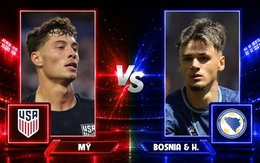 Nhận định, dự đoán tỷ số Mỹ vs Bosnia & Herzegovina: Chủ nhà tiến sâu