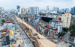 Siêu tuyến đường 7.200 tỷ dài 2,2 km đi qua giữa trung tâm Hà Nội sắp đạt cột mốc quan trọng