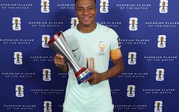 Mbappe xuất sắc nhất trận Pháp hạ 2-3 Maroc: San bằng 8 bàn của Messi, lập kỷ lục chưa từng có tại World Cup