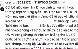 Học sinh Gia Lai bị tố dùng điện thoại trong phòng thi tốt nghiệp