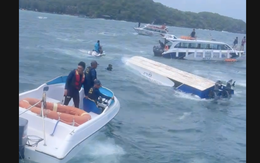 Lật ca nô chở du khách ở Phú Quốc, nghi có người thiệt mạng