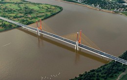 Sau gần một năm khởi công, cây cầu hơn 11.800 tỷ đồng vượt sông Hồng, kết nối Hà Nội đến Hưng Yên có tiến độ ra sao?