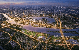 Siêu dự án sông Hồng 28 tỷ USD, nằm trên 16 xã phường của liên danh Đại Quang Minh – THACO – Hòa Phát có diễn biến mới