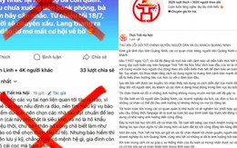 Fanpage Thời Tiết Hà Nội xin lỗi sau bài đăng cảnh báo thời tiết ở Quảng Ninh