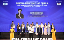 Giá trị TTV Group đằng sau 2 giải thưởng tại Asia Excellent Brand 2026
