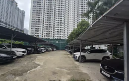 Khu 'đất vàng' biến tướng thành bãi gửi xe và chợ cóc