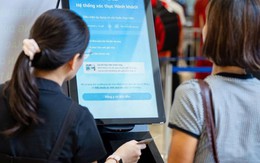 Hướng dẫn check-in bằng sinh trắc học tại sân bay Nội Bài chưa đến 10 giây
