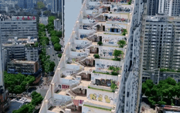 Pháp sư Trung Hoa xây cao ốc như chơi xếp hình, hoa mắt chóng mặt thế mà lại hay