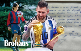 Tờ khăn giấy hơn 25 tỷ đồng của Messi