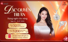 Khách hàng được tri ân tới 32 triệu khi mua sắm trang sức tại DOJI và TGKC trong tháng 7