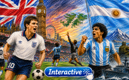 Duyên nợ "ngập đầu" giữa Anh và Argentina cùng lần đầu của Messi