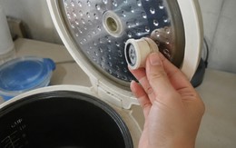 Nồi cơm điện có một bộ phận rất bẩn nhưng nhiều nhà chưa từng rửa