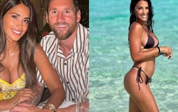 Ít ai tin đây là vóc dáng của bà mẹ 3 con: Vợ siêu sao bóng đá Messi 38 tuổi vẫn giữ cơ bụng săn chắc nhờ 5 thói quen