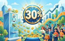 Một doanh nghiệp chốt ngày trả cổ tức tiền mặt 30% ngay tháng này