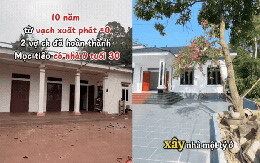 Phú Thọ: Vợ chồng lương 20 triệu/tháng xây nhà 220m² hết 900 triệu, dân mạng tranh cãi "chi phí thật hay content câu view?"