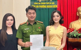 Hoa hậu Văn hóa Thế giới 2026 nhận lại tài sản nhờ Công an TP Hà Nội