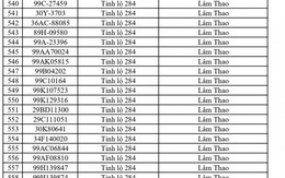 701 chủ phương tiện vi phạm mang biển số sau nhanh chóng nộp phạt nguội theo Nghị định 168