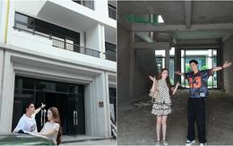 Việt Anh và Quỳnh Nga công khai xây nhà to 5 tầng để sống chung