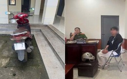 Khách chuyển khoản thừa 500.000 đến vài triệu đồng nhưng chủ cửa hàng không nhận được: Công an đưa thanh niên đi Honda Vision về trụ sở làm việc