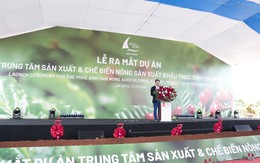 Việt Nam vừa sở hữu một trung tâm sản xuất và chế biến nông sản quy mô lớn: Công suất 50.000 tấn cà phê & 15.000 hạt tiêu, dự kiến doanh thu nghìn tỷ
