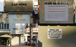 Ảnh: Hàng loạt cửa hàng kinh doanh kim cương tại TP.HCM đồng loạt tạm ngừng hoạt động