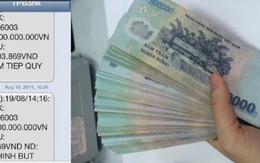 Công an xác minh giao dịch chuyển khoản 900 triệu đồng của một người dân