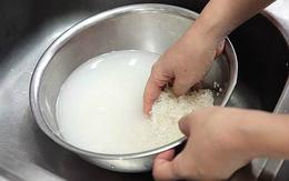 Có nên vo gạo nhiều lần không?