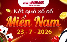 XS Miền Nam 23/7 - Kết quả XSMN hôm nay thứ năm 23/7/2026