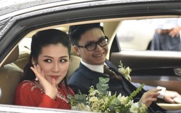Mỹ nhân showbiz nở nụ cười trên xe Audi, theo chồng thiếu gia về dinh: Cuộc sống trong biệt thự 250 tỷ gây choáng