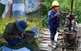 Hàng chục mũi khoan đồng loạt 'xuyên lòng đất' trên đại lộ Nguyễn Văn Linh