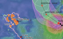 Bão số 2 rất mạnh