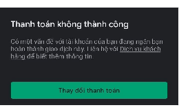 Một ngân hàng chuẩn bị thu phí 5.500 đồng mỗi giao dịch thanh toán không thành công sau đây