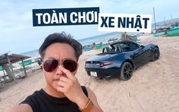 Cường ‘Đô la’ đem Mazda MX-5 đi vầy cát biển: Màu sơn mới khác dàn xe đang có, bộ sưu tập JDM số sàn nay lên tới 4 chiếc?