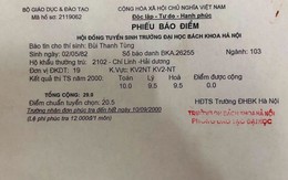 Tấm giấy báo điểm ĐH Bách khoa năm 2000 khiến nhiều người trầm trồ: Profile nhân vật sau 26 năm càng ấn tượng