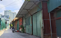 Dãy kho xưởng quanh hiện trường vụ cháy ở Hà Nội bị cắt điện, ngừng hoạt động