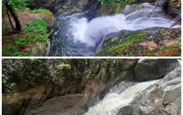 Cách Hà Nội 100km có con suối lạ với thác nước 7 tầng: Nghe tên nhiều người không dám đi