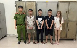 Bắt Đàm Lê Mai Linh SN 2002 và nhiều người đàn ông sau khi kiểm tra phòng trọ