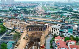 Điều chỉnh tổ chức giao thông phục vụ thi công nút giao Vành đai 3,5 với Đại lộ Thăng Long