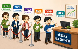Lãnh đạo nhiều doanh nghiệp ồ ạt đăng ký mua "bắt đáy" lượng lớn cổ phiếu