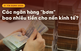 Các ngân hàng đang "bơm" bao nhiêu vốn cho nền kinh tế?