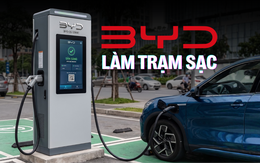 Trạm sạc BYD 'lộ diện' tại Việt Nam: Không phải loại công suất siêu cao, mỗi lần chỉ sạc được 1 xe