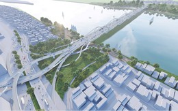 Siêu cầu 16.000 tỷ đồng do Sun Group triển khai nối phố cổ với phía Đông Hà Nội hoàn thành toàn bộ cọc khoan nhồi cầu chính