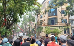 Cháy nhà liền kề ở Hà Nội, hai người tử vong