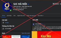 SJC phát cảnh báo khẩn về tình trạng giả mạo thương hiệu lừa đổi kim cương lấy vàng