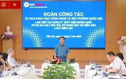 Đoàn công tác của Quốc hội khảo sát thực tế, làm việc tại Công ty Thủy điện Buôn Kuốp